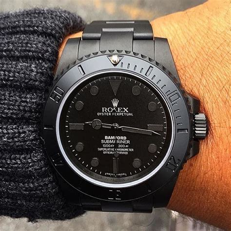 matte black rolex predator price|bob's black rolex.